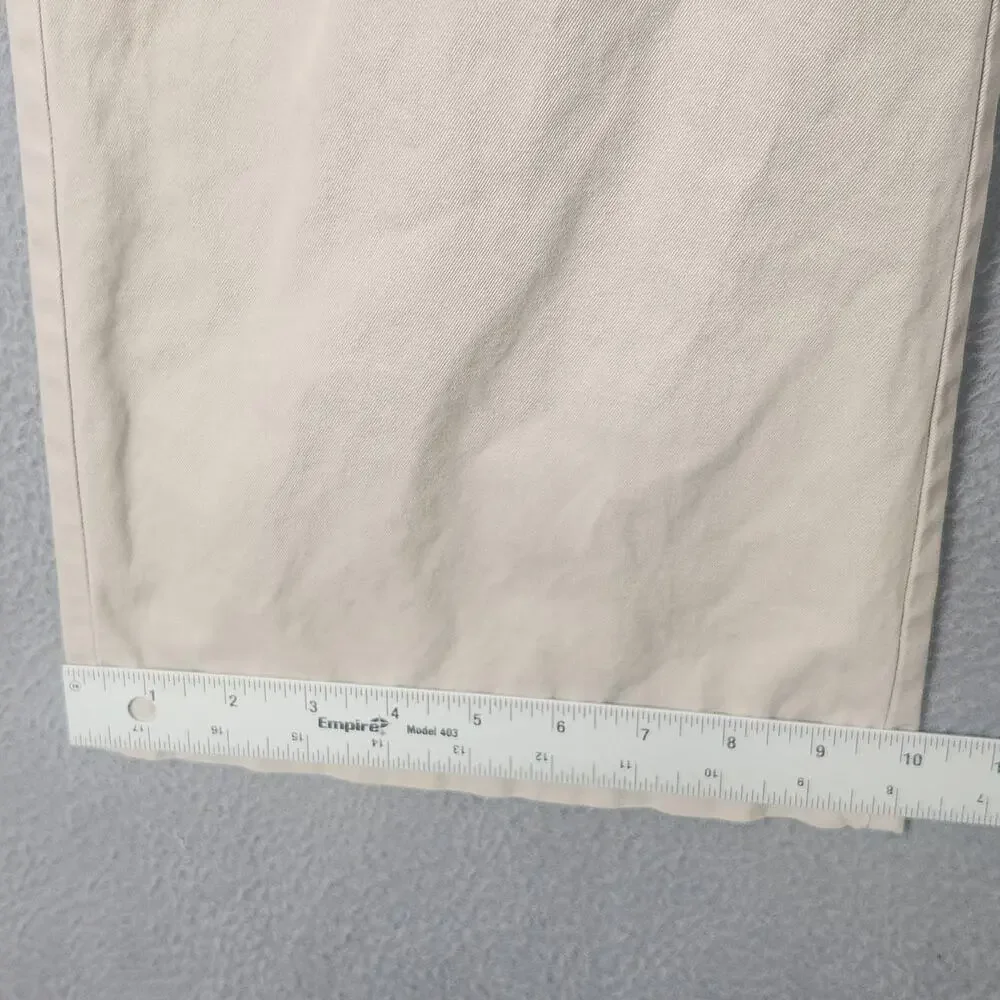 Banana Republic Pants Mens 36x34 Beige Dawson Chino 100% Cotton Casual Classic
